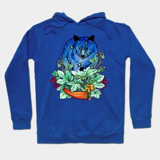 Spirit Bear in Garden Hoodie